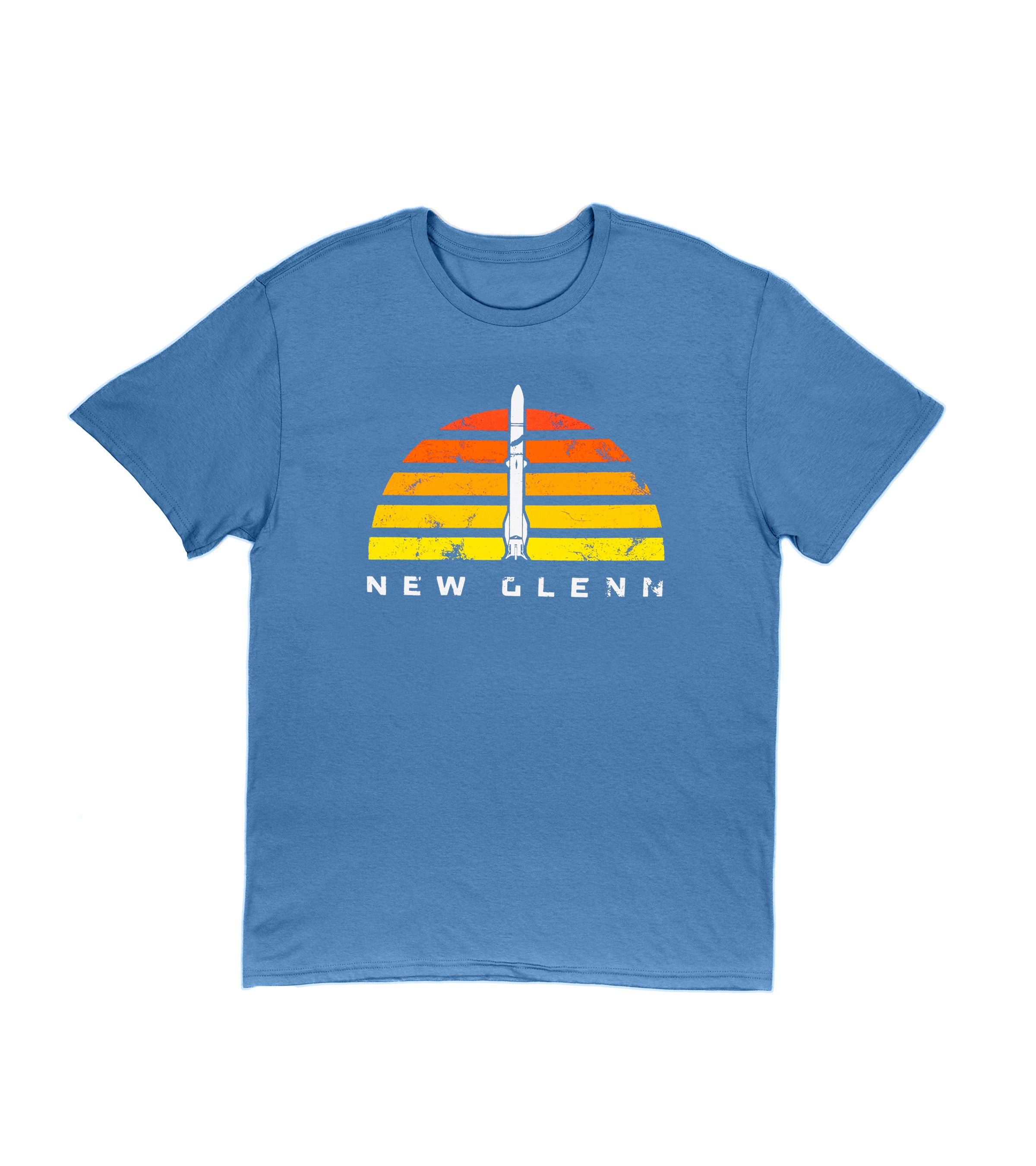 New Glenn Retro Tee Blue Origin Shop