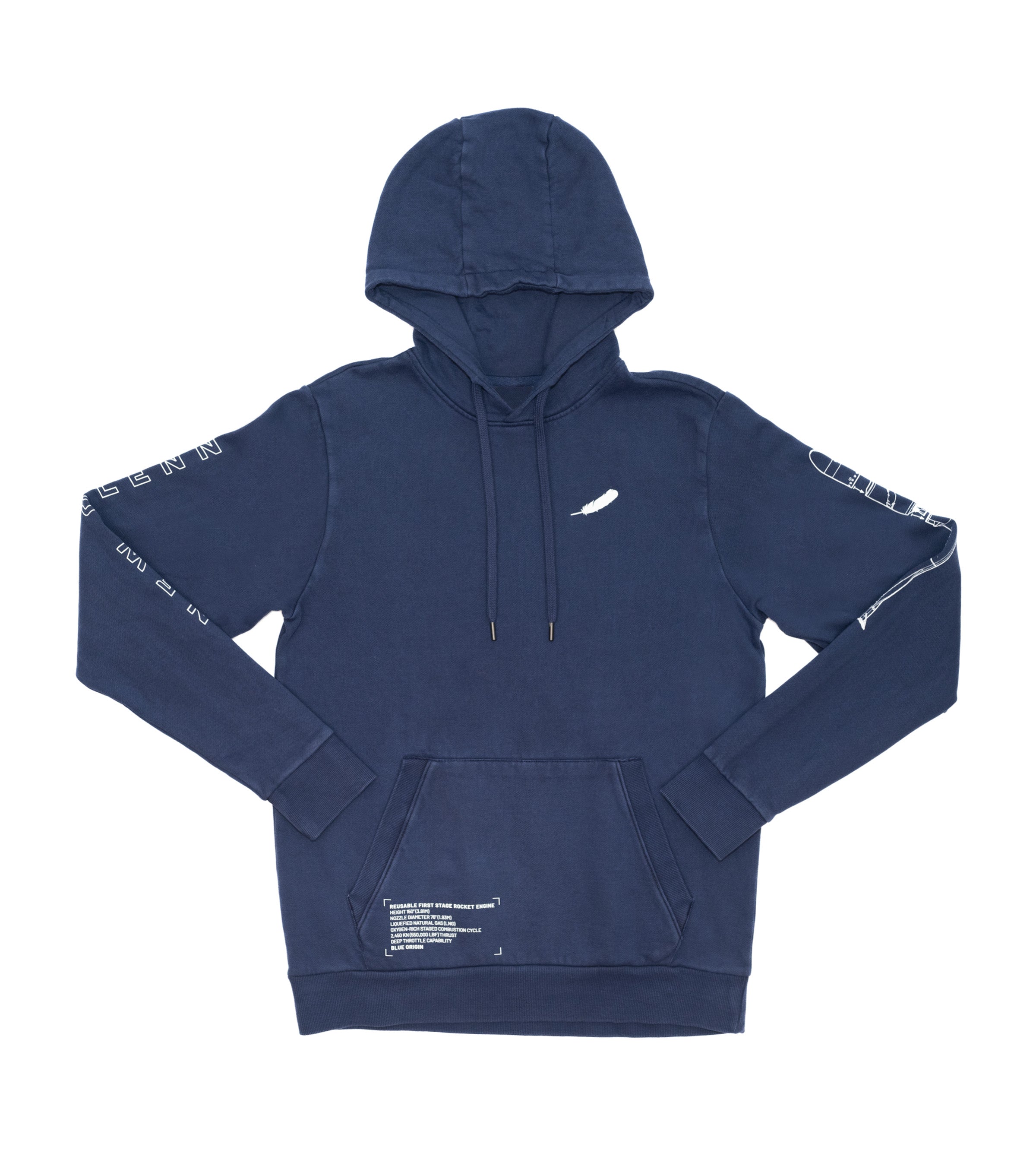 New Glenn Engine Hoodie – Blue Origin Shop