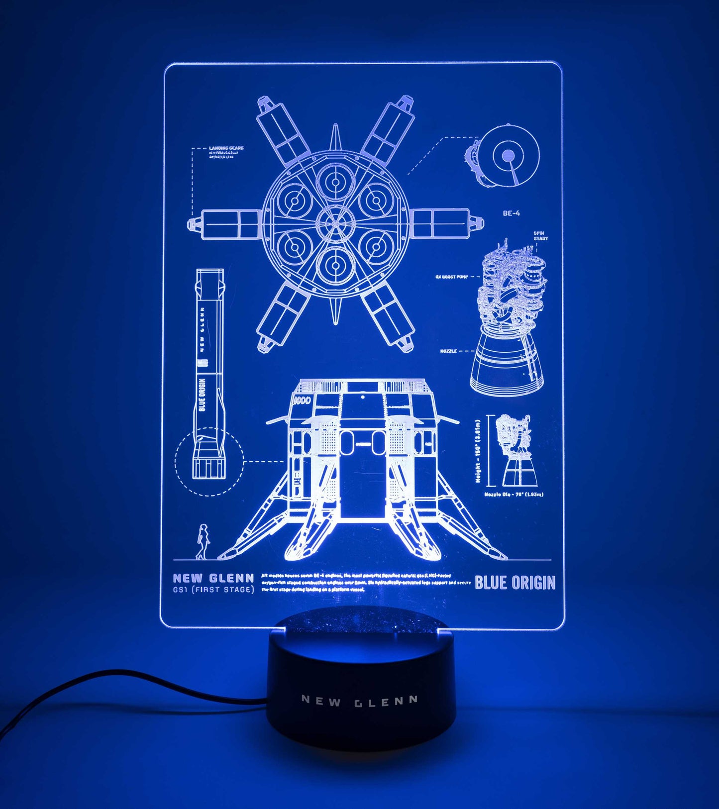 New Glenn LED Desk Light