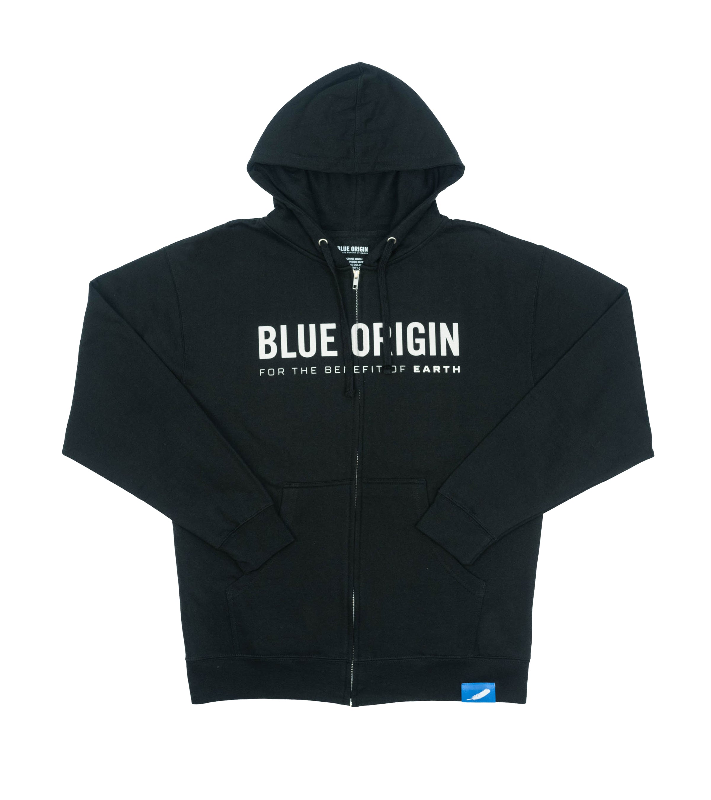 For the Benefit of Earth Full Zip Blue Origin Shop