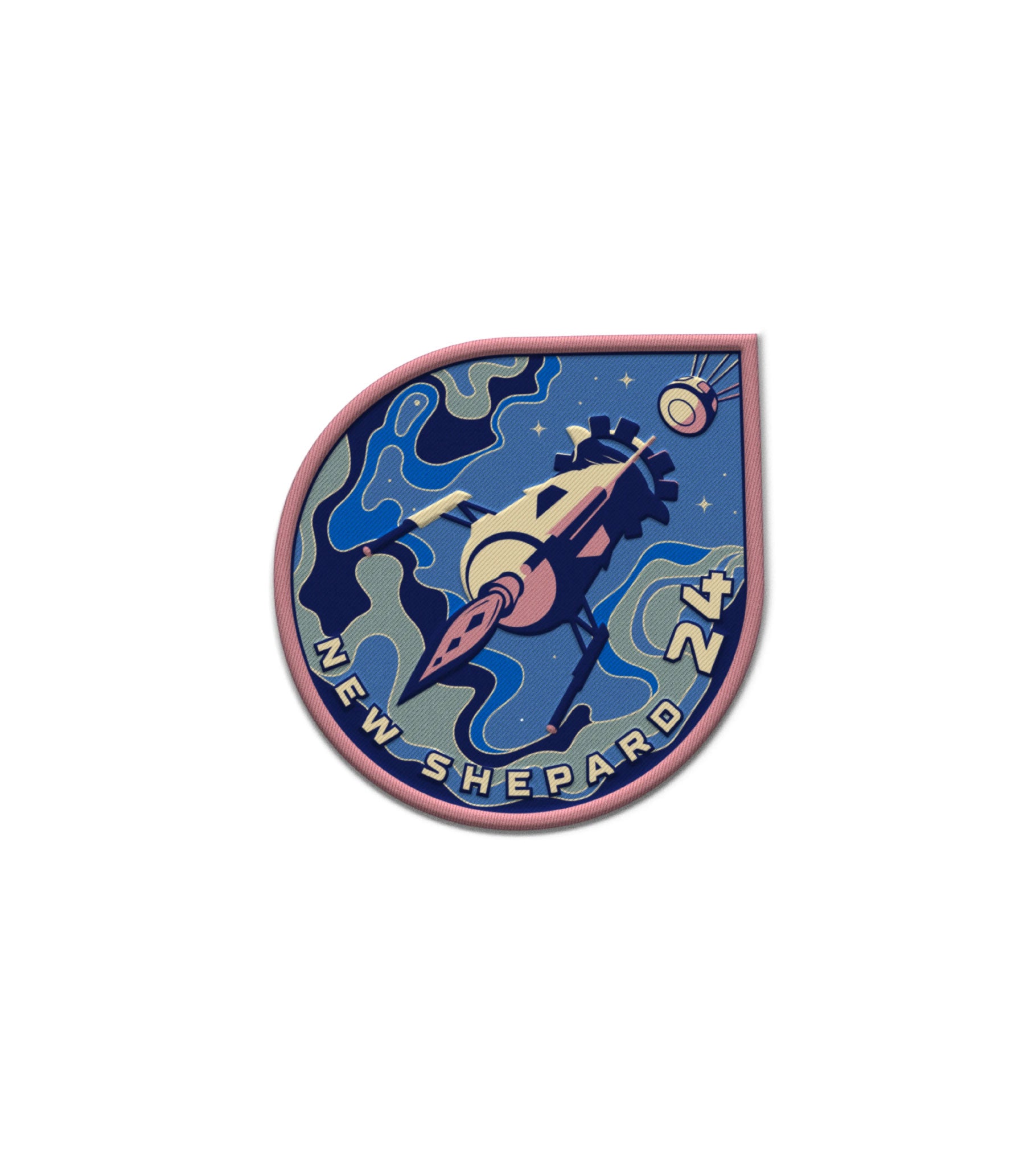 NS24 Mission Patch Blue Origin Shop