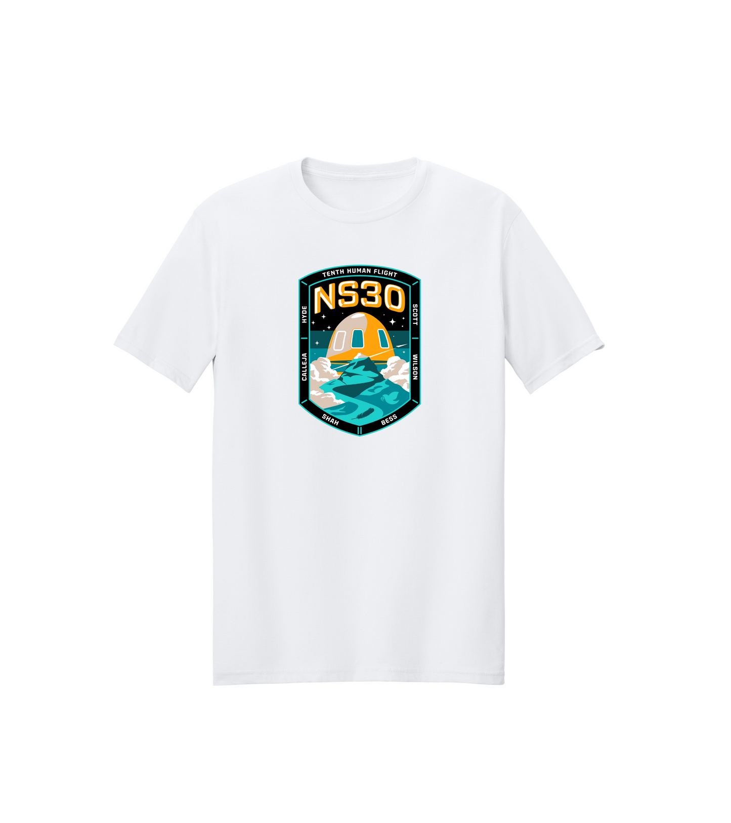 NS-30 Mission Tee - Front