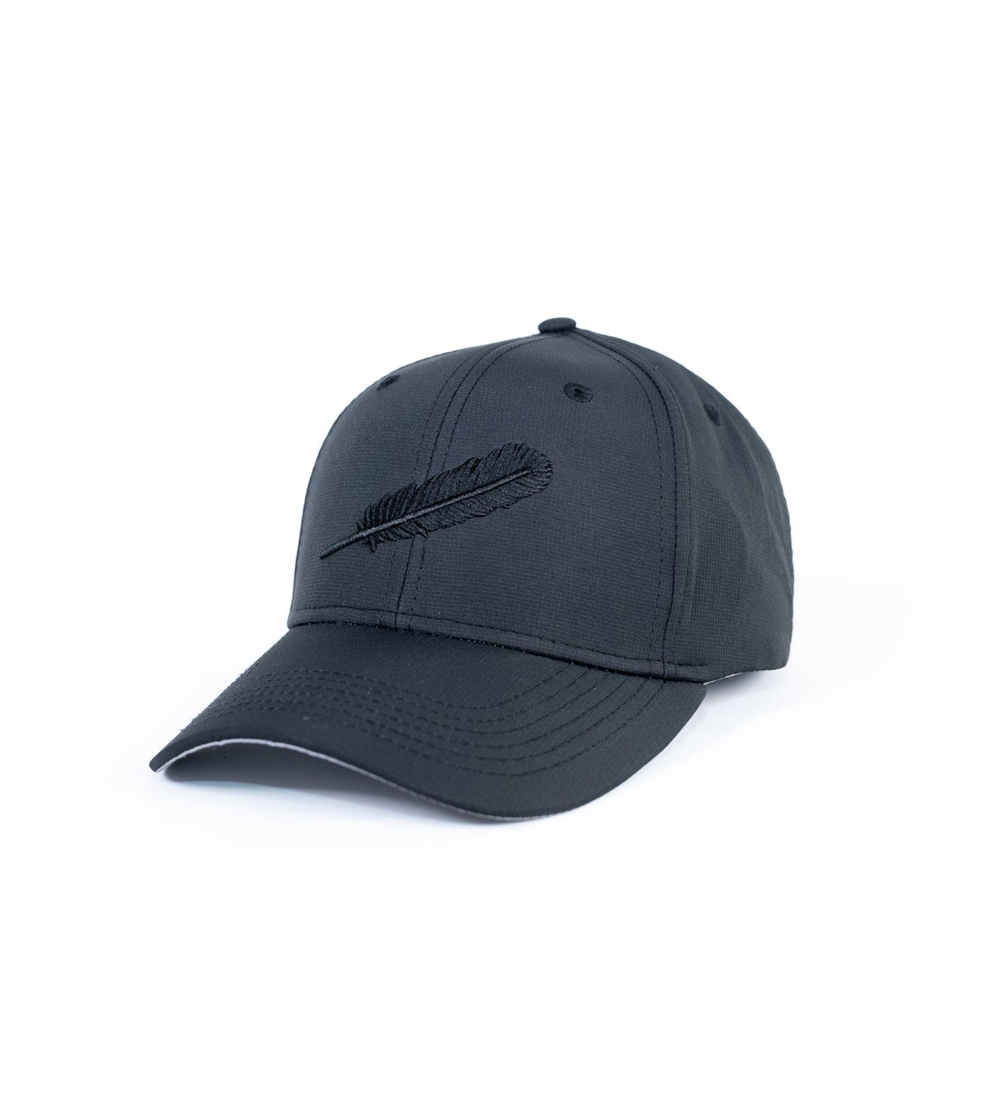 Black Feather Hat