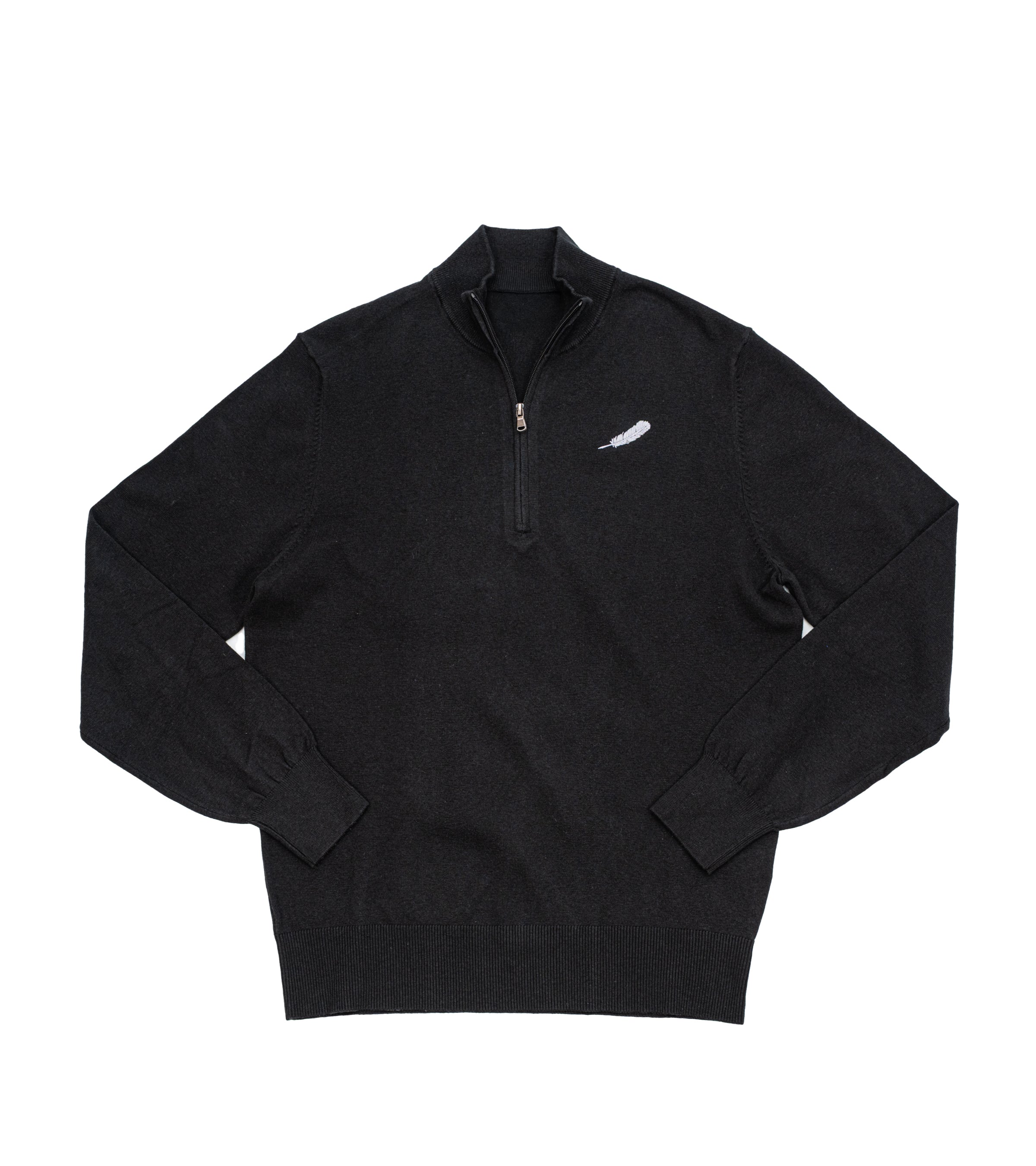 Men's Easy Care 1/4 Zip Sweater - Blue Origin Shop