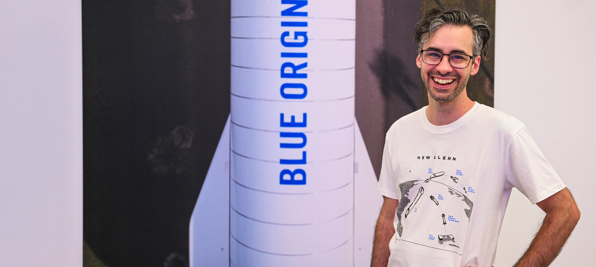 Blue Origin Sticker Blue Origin Shop | Official store