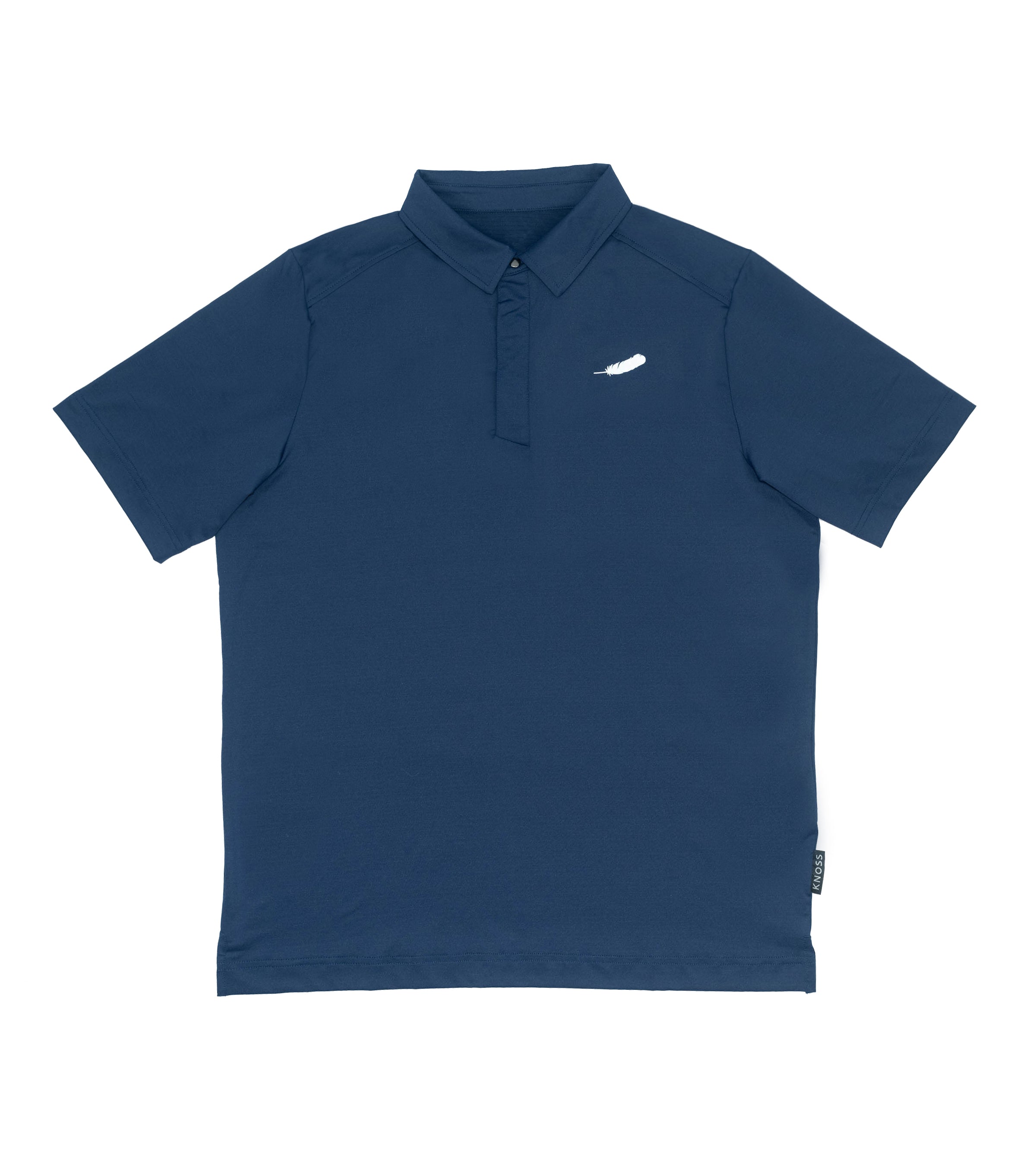 Men's Navy Performance Polo Blue Origin Shop