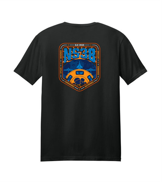 NS-38 Mission Tee - Front and Back