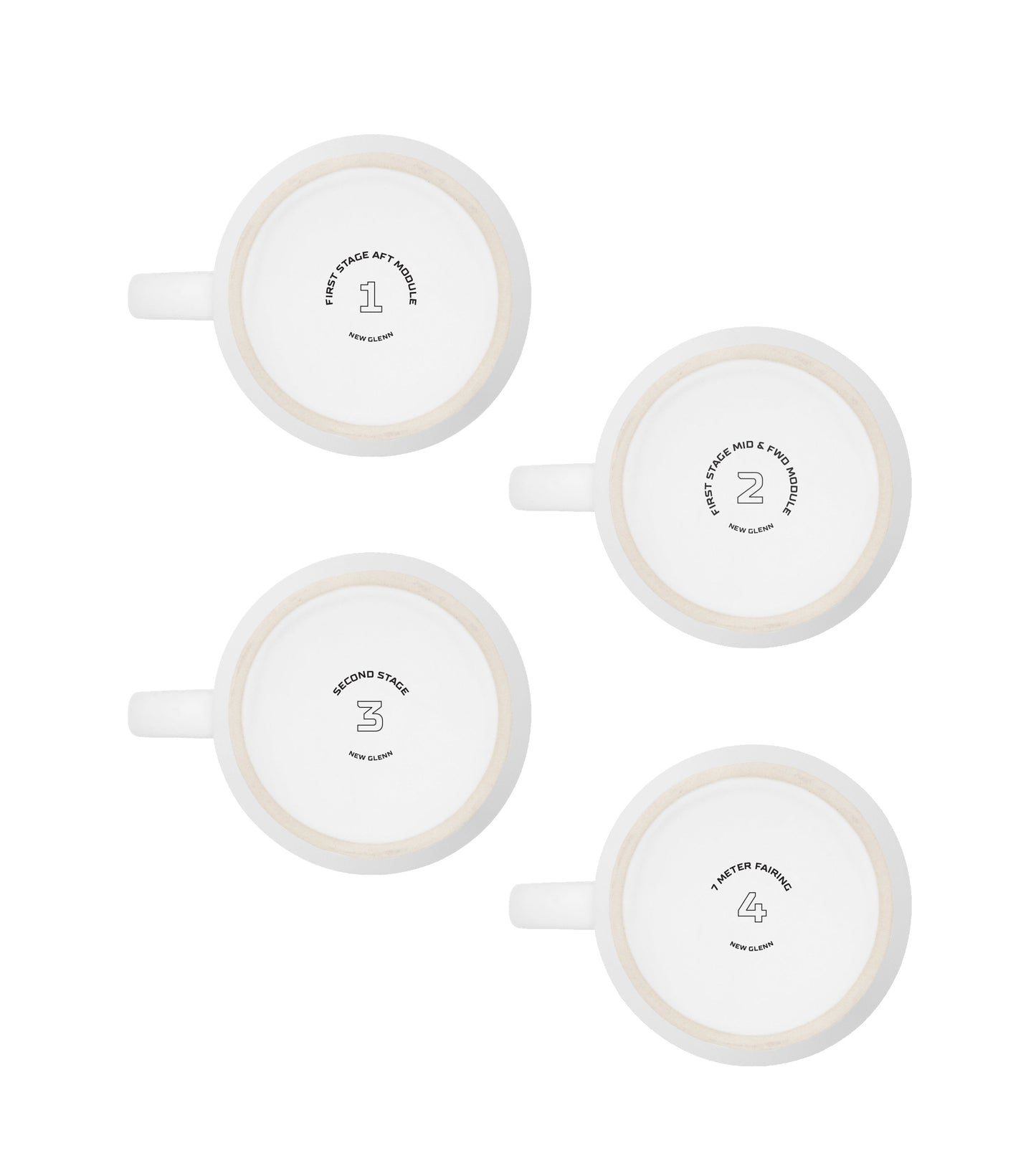 New Glenn Stages Mug Set