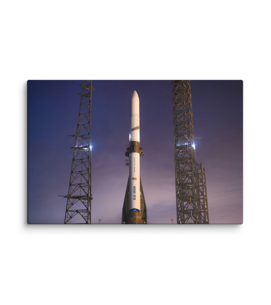 New Glenn Launch Pad Canvas/Framed Print