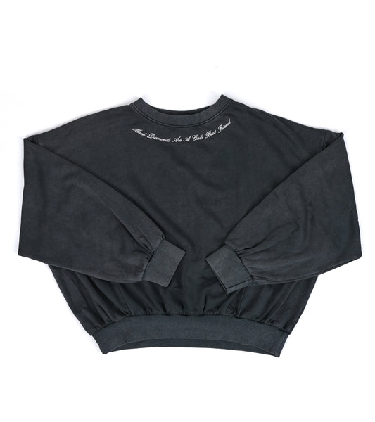 Women's Mach Diamond's Are a Girl's Best Friend Sweatshirt