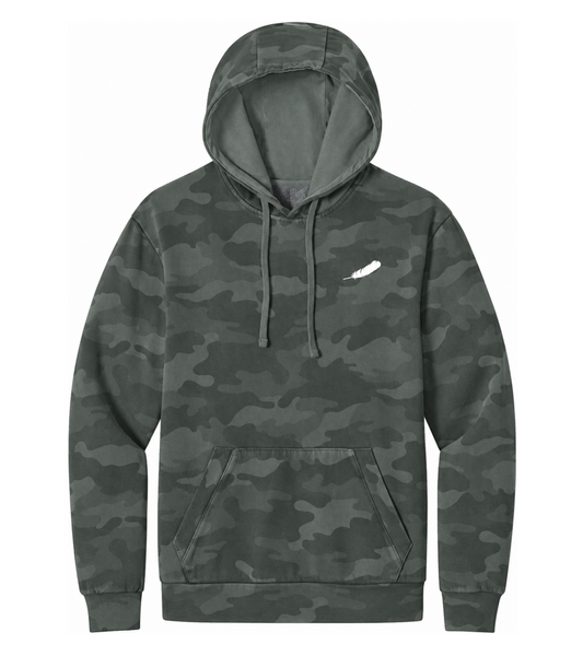 Washed Camo Hoodie