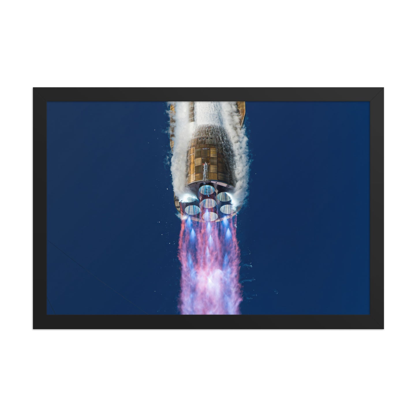 NG-2 Engines Mach Diamond Canvas/Framed Print