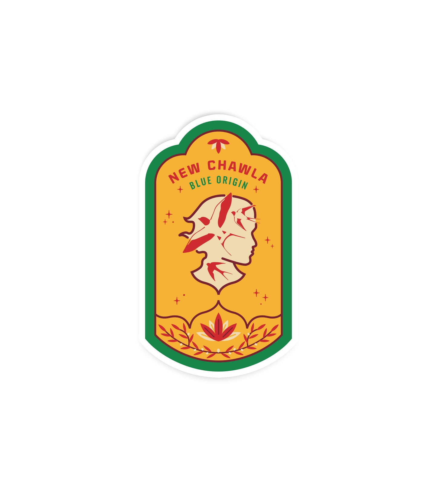 New Chawla Sticker