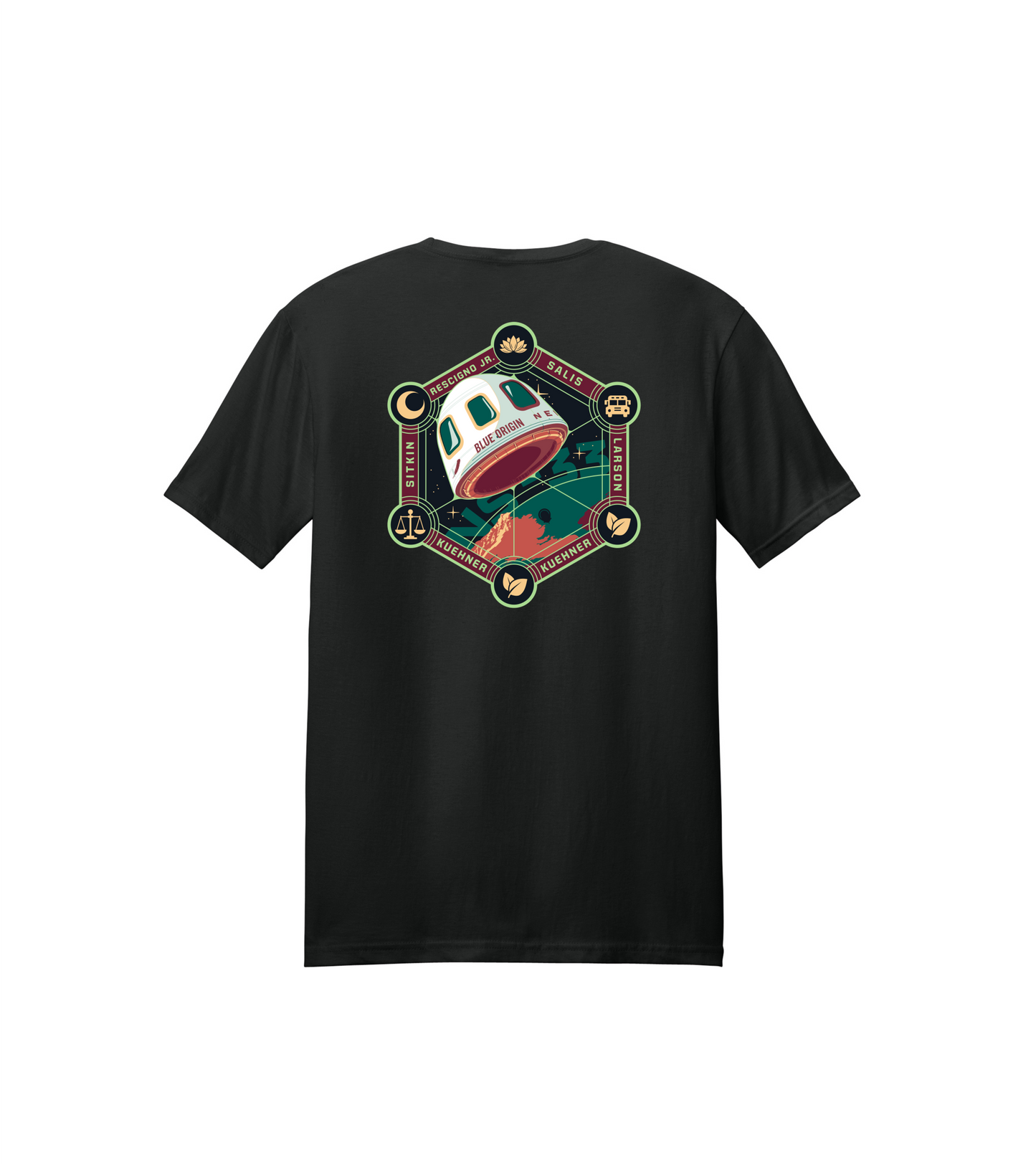 NS-33 Mission Tee - Front and Back