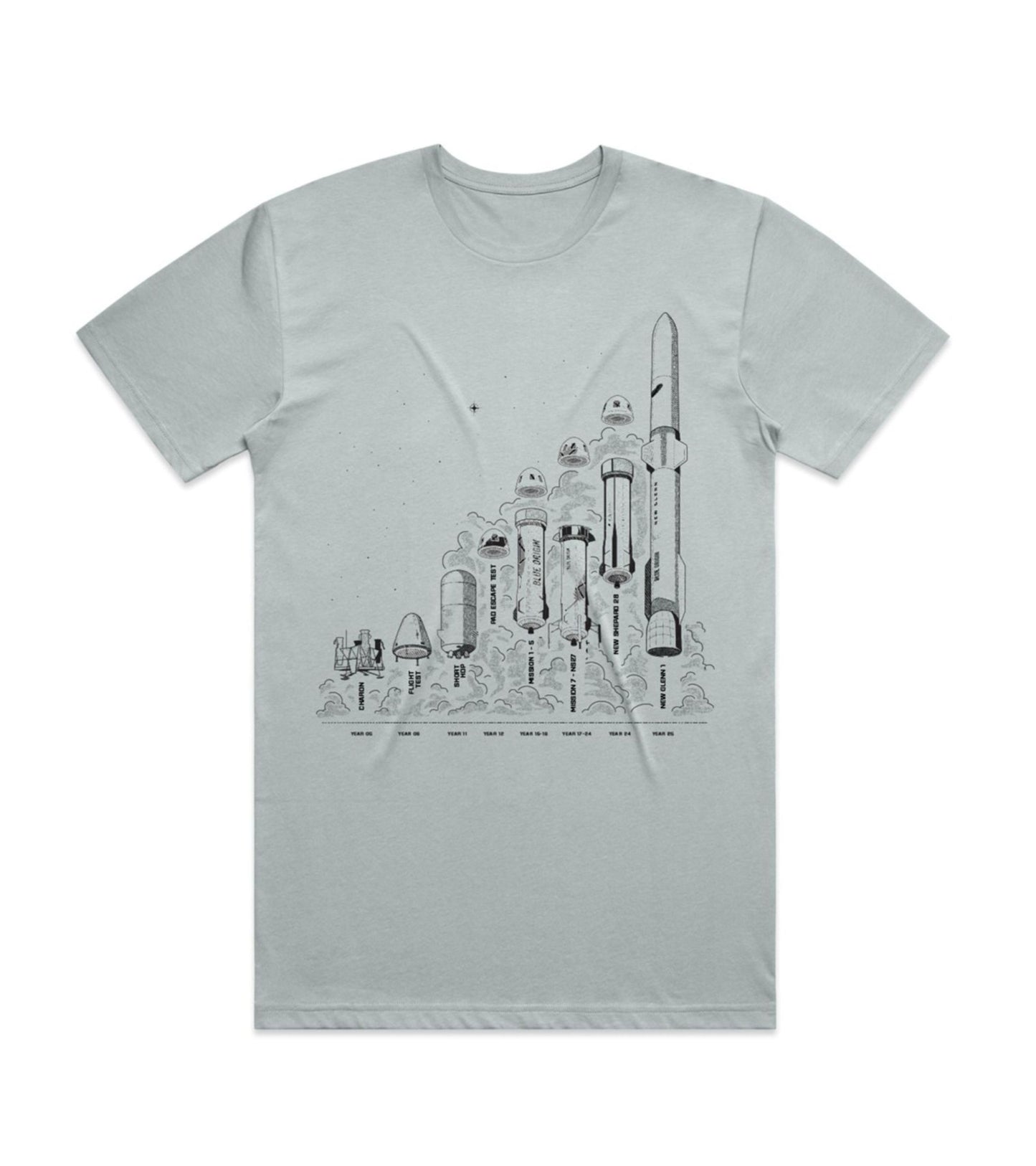 Blue Origin Timeline Tee