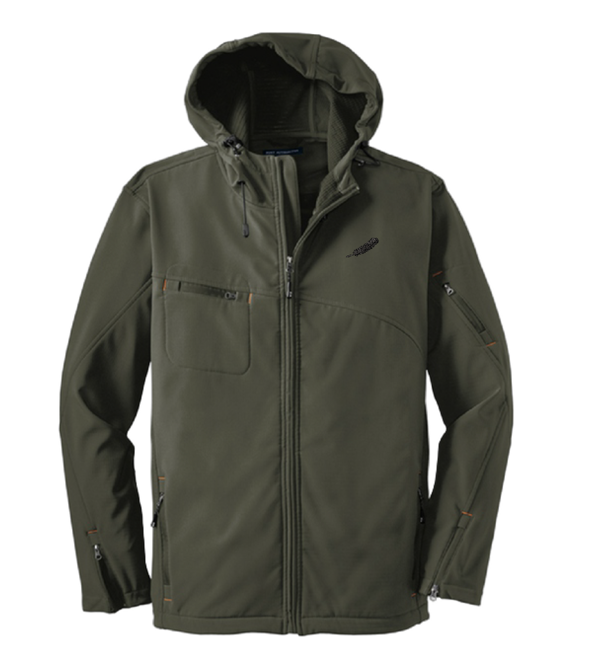 Textured Hooded Soft Shell