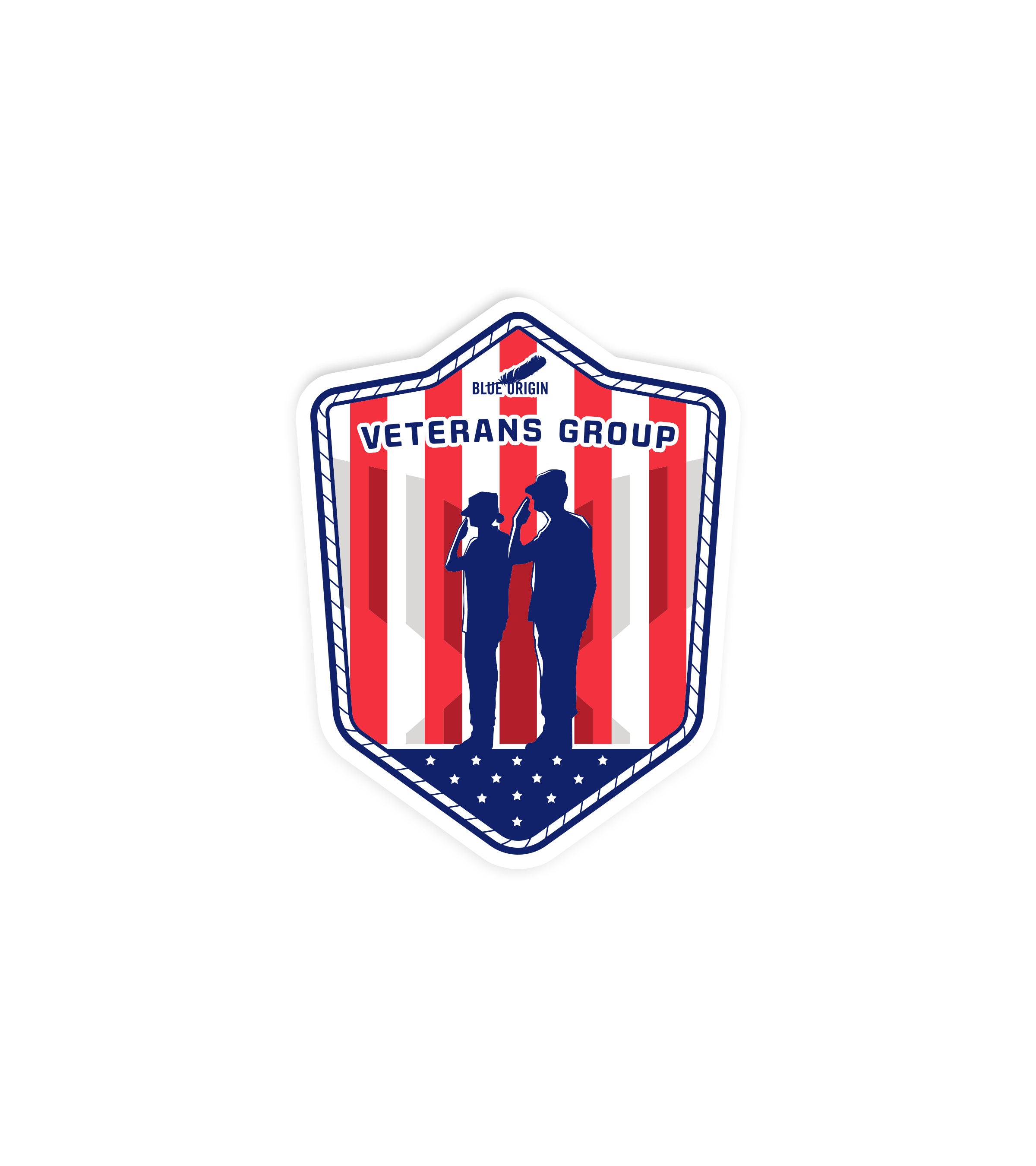 Veterans Group Sticker – Blue Origin Shop