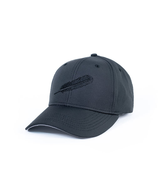 Black Feather Hat