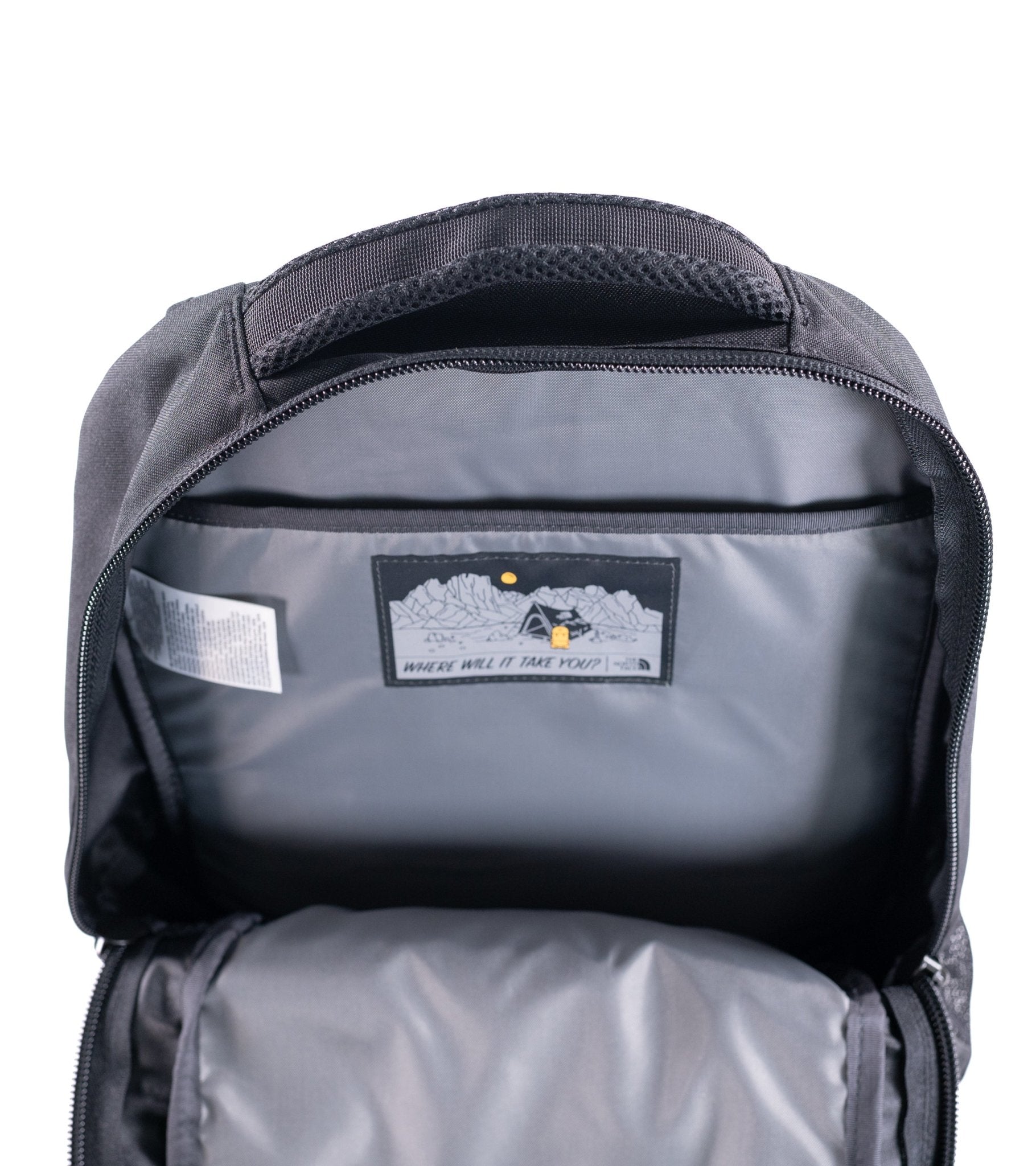 Northface Groundwork Backpack - inside patch - Blue Origin Shop