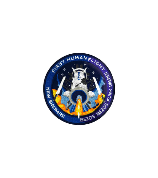 NS-16 First Human Flight Patch - 1 - Blue Origin Shop